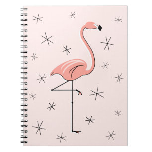 Caderno Espiral Flamingo Pink