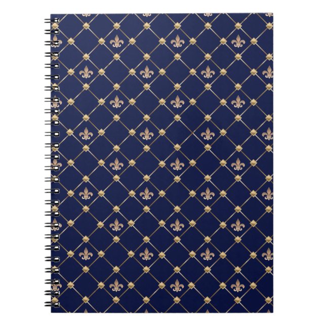 Caderno Espiral Fleur de Lis (Frente)