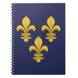 Caderno Espiral Fleur-de-lis