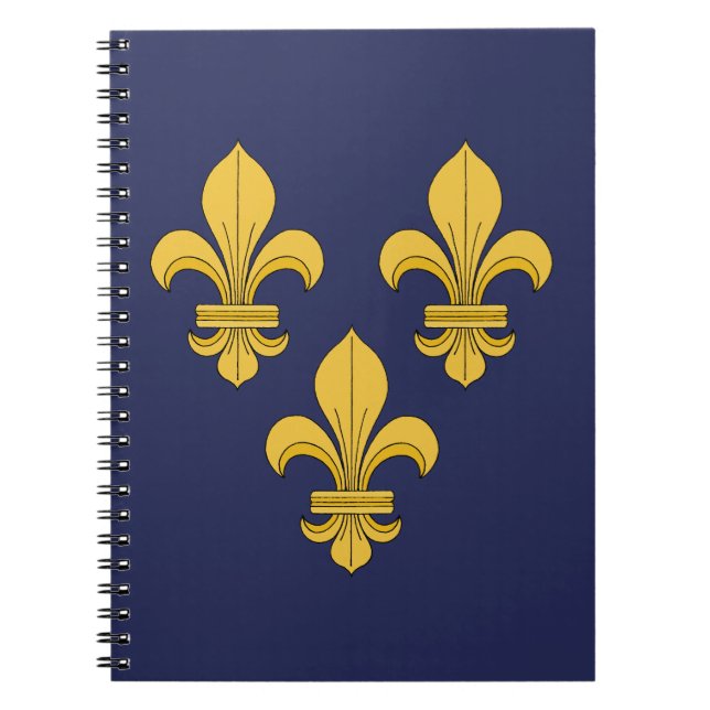 Caderno Espiral Fleur-de-lis (Frente)
