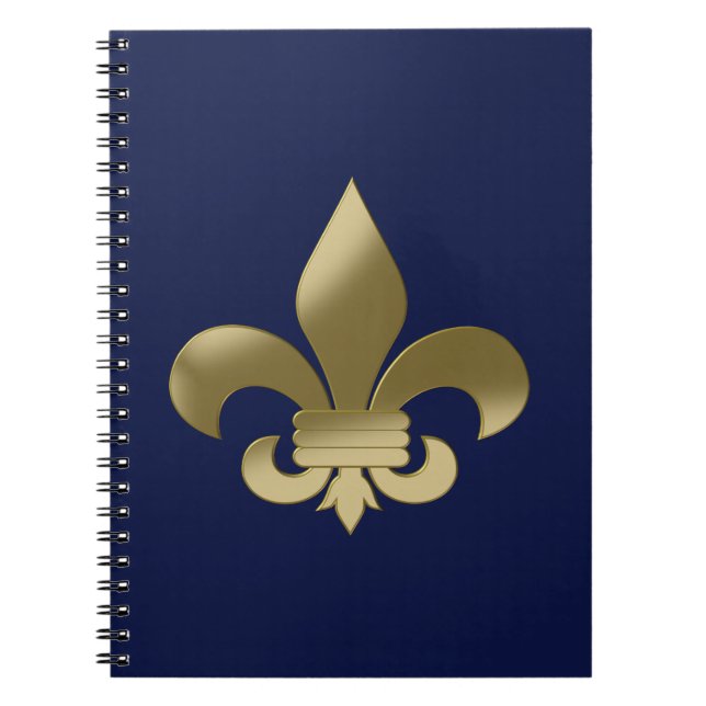 Caderno Espiral Fleur de Lis (Frente)
