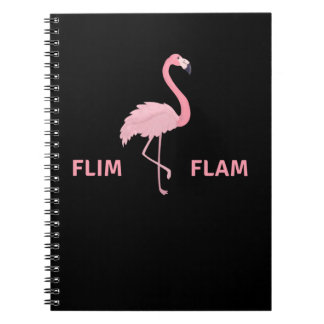 Caderno Espiral Flim Flam Flamingo Youtube Kids