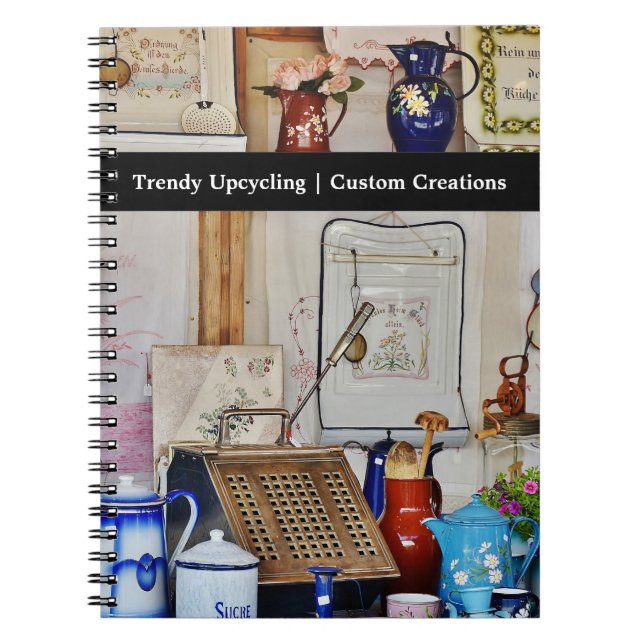 Caderno Espiral Flipper do mercado (Frente)