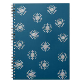 Caderno Espiral Floco de neve: