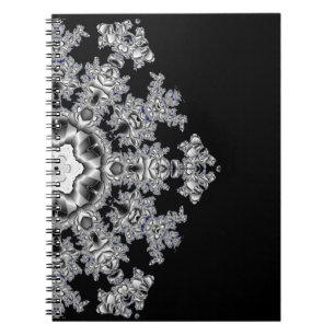 Caderno Espiral Floco de neve