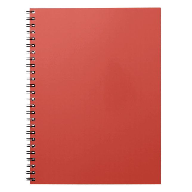 Caderno Espiral Flocos de neve e anjos em fundo vermelho (Frente)