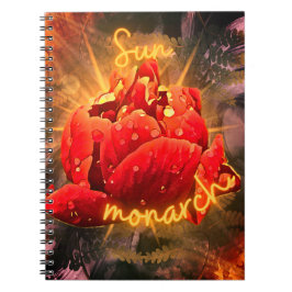 Caderno Espiral Flor