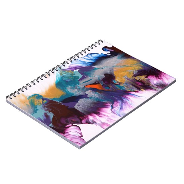 Caderno Espiral Flor (Left Side)