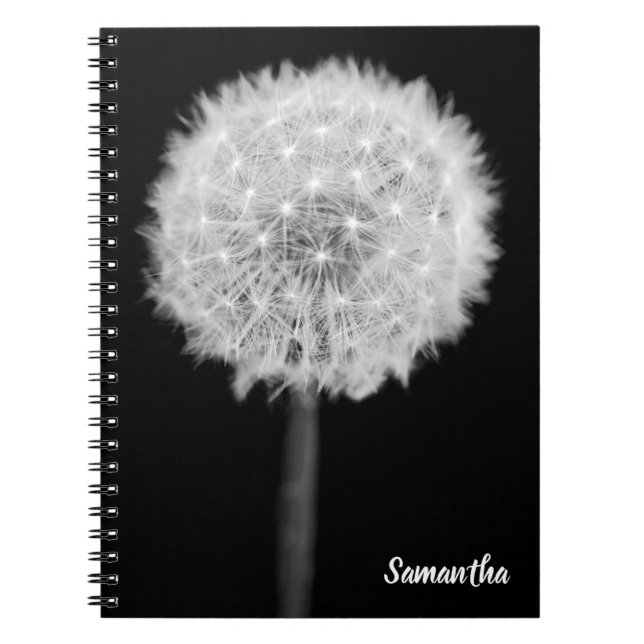Caderno Espiral Flor Dandelion Spiral (Frente)