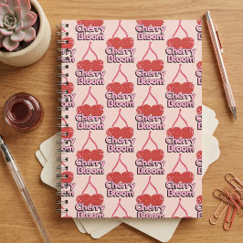 Caderno Espiral Flor de Cerejeira