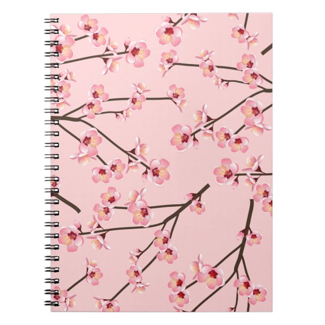 Caderno Espiral Flor de Cerejeira (Frente)