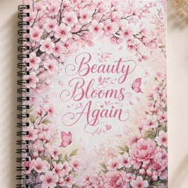 Caderno Espiral Flor de Cerejeira: A Beleza Floresce Novamente
