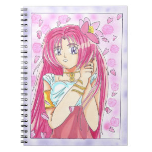 Caderno Espiral Flor de cerejeira Mio