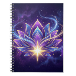 Caderno Espiral Flor de Lótus Mística