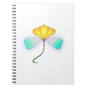 Caderno Espiral Flor do Dragão