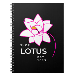 Caderno Espiral Flor LOTUS