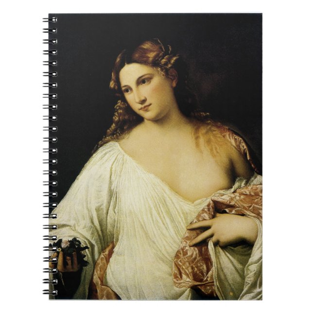 Caderno Espiral Flora, por Titian (Frente)