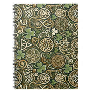 Caderno Espiral Floração Celta
