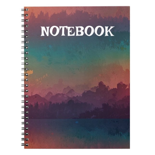 Caderno Espiral Florais Encantadores (Frente)