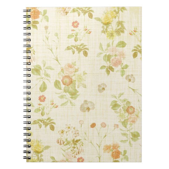 Caderno Espiral Floral 2 (Frente)