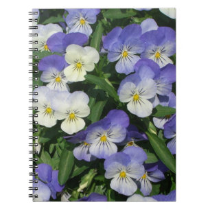 Caderno Espiral Floral de Jardim de Panteras