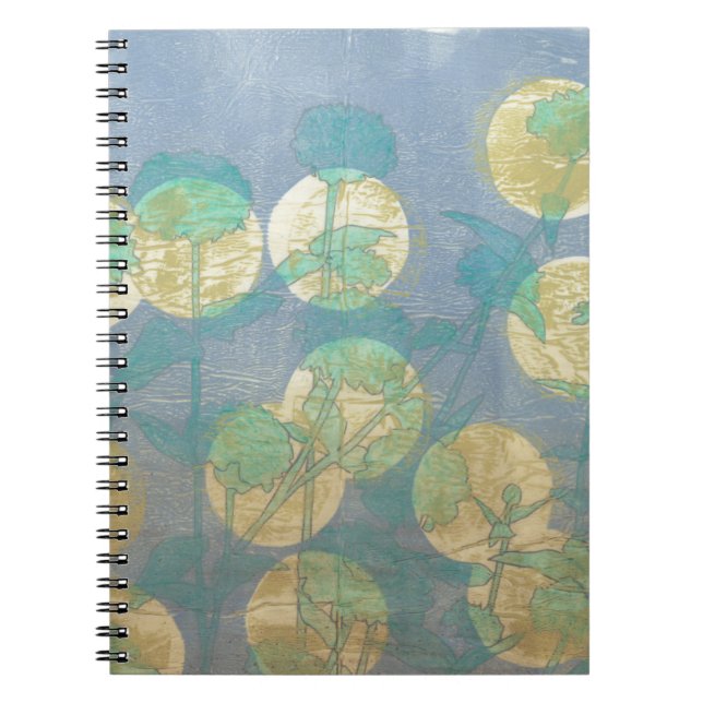 Caderno Espiral Floral I (Frente)