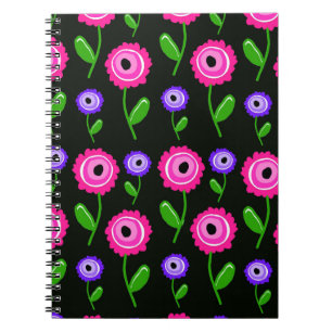 Caderno Espiral Floral novo