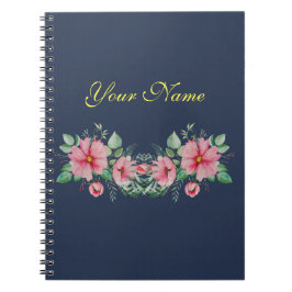 Caderno Espiral Floral Smile Summer Art