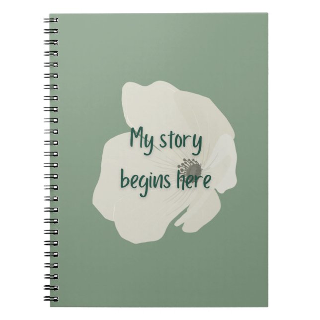 Caderno Espiral  Floral Soul Notebook (Frente)