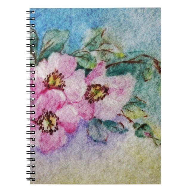 Caderno Espiral Flores (Frente)