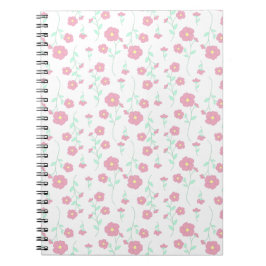 Caderno Espiral Flores