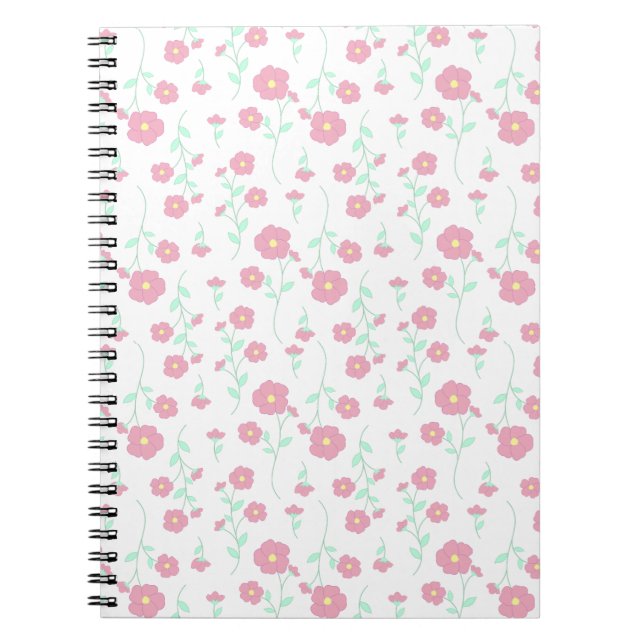 Caderno Espiral Flores (Frente)