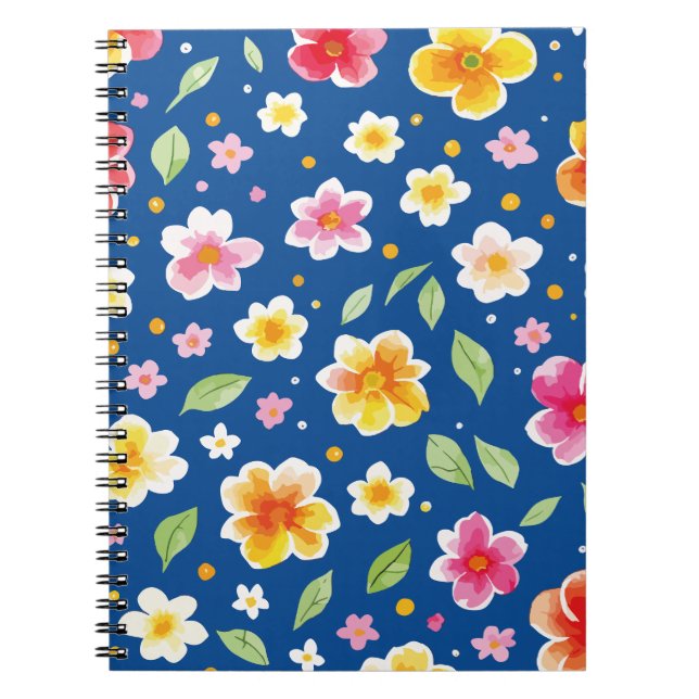 Caderno Espiral Flores (Frente)