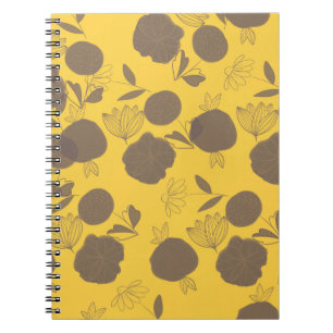 Caderno Espiral Flores