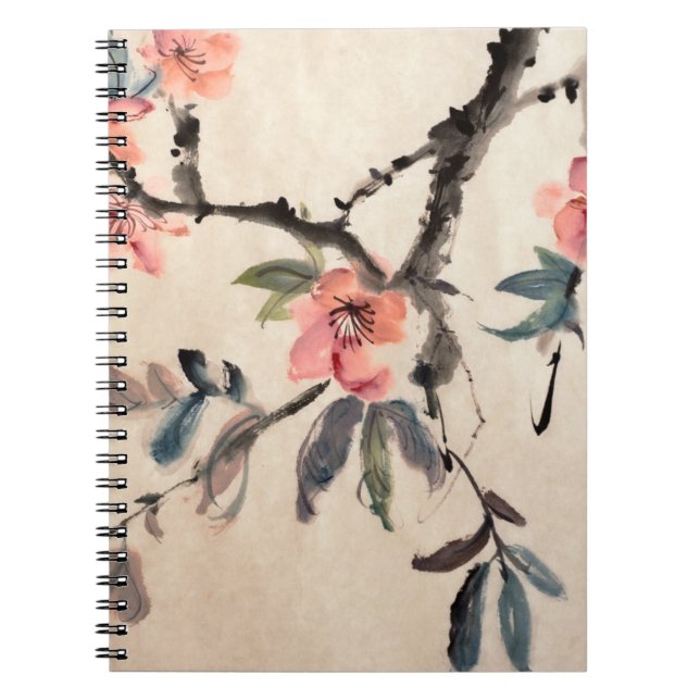 Caderno Espiral Flores (Frente)