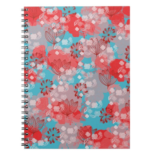 Caderno Espiral Flores (Frente)