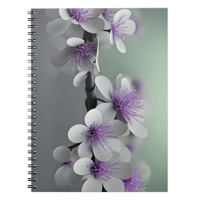 Caderno Espiral Flores (Frente)