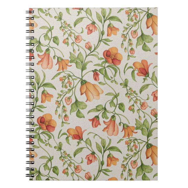 Caderno Espiral Flores 2 (Frente)