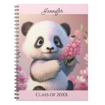 Flores Cor-de-rosa Barrão-Panda Bonito Personaliza