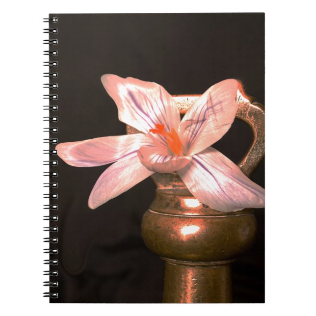 Caderno Espiral Flores Crocus (Frente)