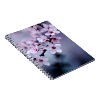 Caderno Espiral Flores de cerejeira