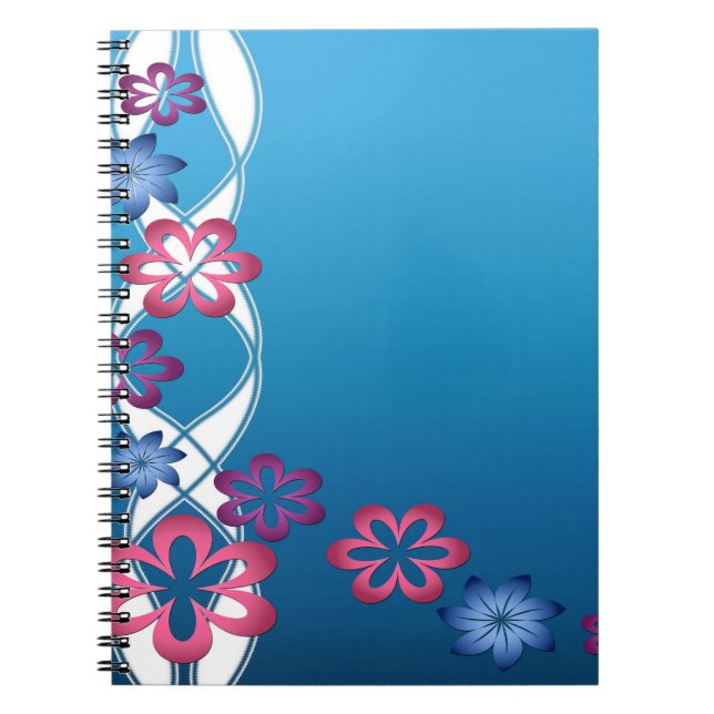 Caderno Espiral Flores de primavera (Frente)
