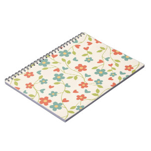 Caderno Espiral Flores de primavera