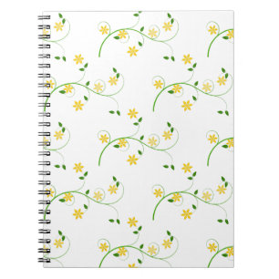 Caderno Espiral Flores e flores