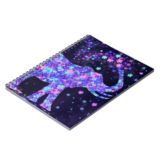 Caderno Espiral Flores Elefantes - Primavera Joy (Left Side)
