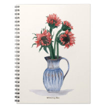 Flores em um Vaso Aquarela