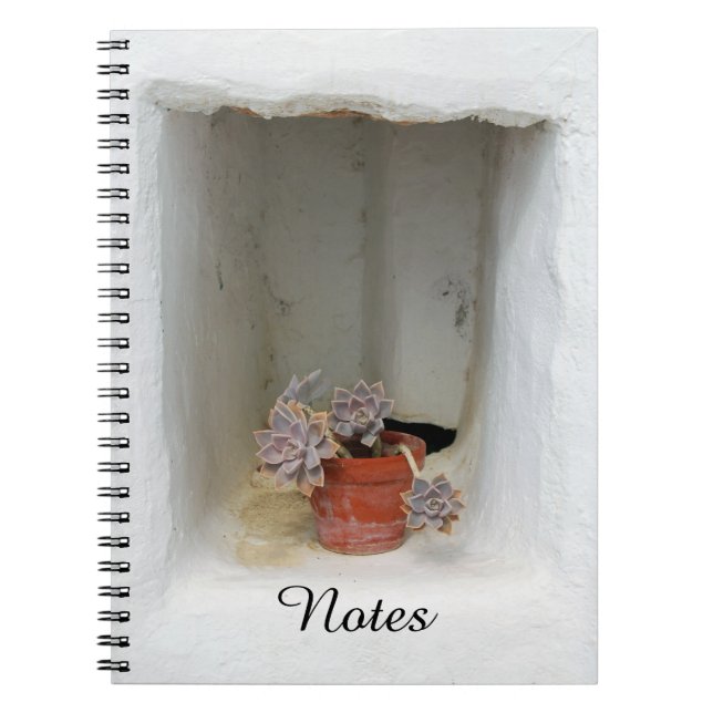 Caderno Espiral Flores Ibiza (Frente)