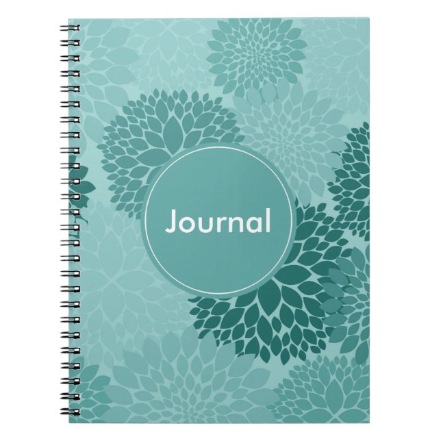 Caderno Espiral Flores MTECNICAS (Frente)