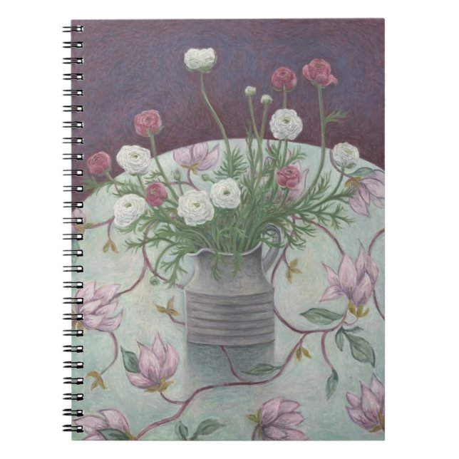 Caderno Espiral Flores nas flores 2003 (Frente)