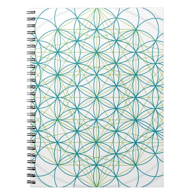 Caderno Espiral Flores Sagradas (Frente)